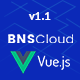 BNSCloud | Vue JS Multipurpose Hosting Template - ThemeForest Item for Sale
