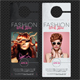 Fashion Week Show Door Hanger - GraphicRiver Item for Sale