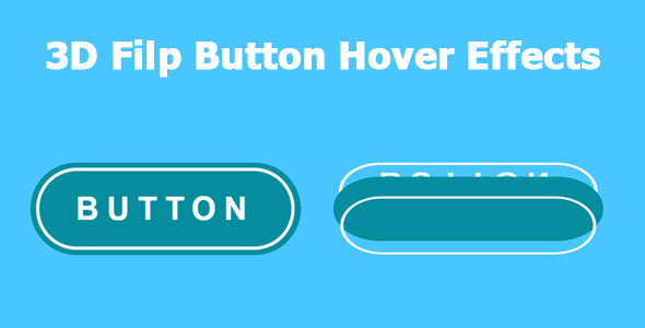 3D Flip Button Hover Effects