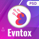 Evntox - Event & Conference PSD Template - ThemeForest Item for Sale