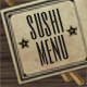 Sushi Menu - GraphicRiver Item for Sale