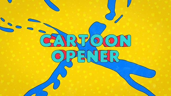 Cartoon Drawn Opener - Premiere Pro