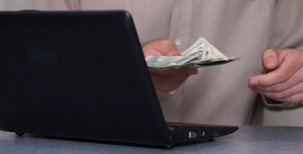 Giving Cash Money To Computer