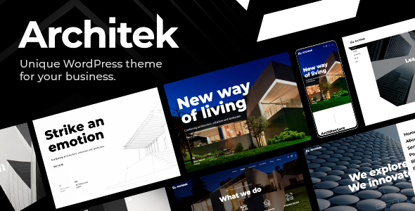 Architek - Responsive Multi-Concept WordPress Theme