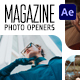 Magazine Photo Openers - Logo Reveal - VideoHive Item for Sale