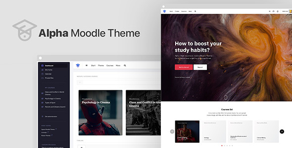 Alpha | Responsive Premium Theme for Moodle / Themeforest