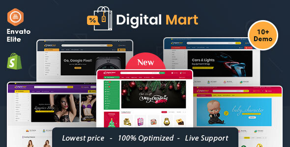 DigitalMart - Shopify Multi-Purpose Responsive Theme