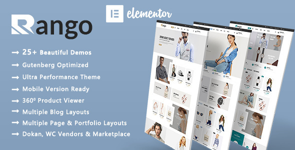 Rango | Elegant Fashion WooCommerce WordPress Theme / Themeforest