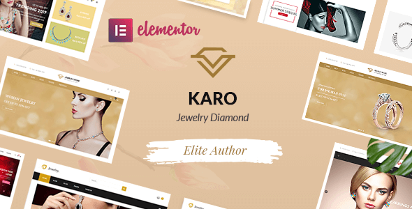 Karo | Jewelry Diamond WooCommerce WordPress Theme / Themeforest