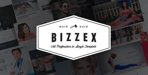 Bizzex - Modern Flat Portfolio Theme