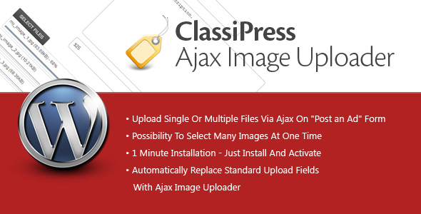 ClassiPress Ajax Image Uploader