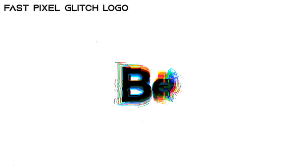 Fast Pixel Glitch Logo alt