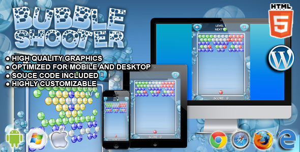 Bubble Shooter - Gry HTML5