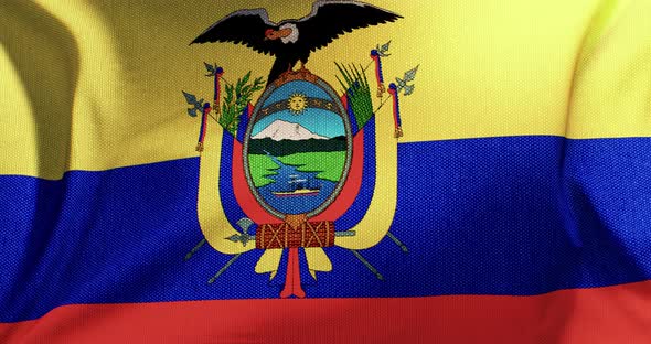 Ecuador - Flag 4K