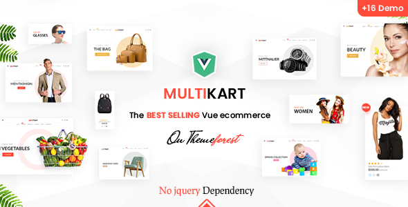 Multikart - Responsive Vuejs Nuxtjs eCommerce Template