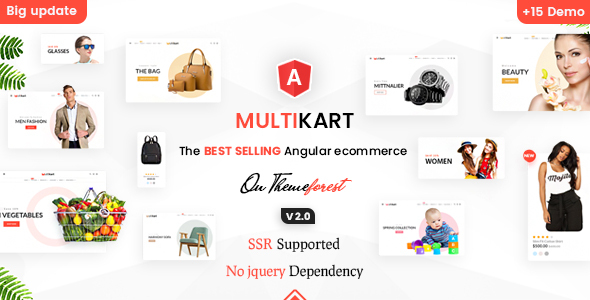 Multikart - Responsive Angular eCommerce Template