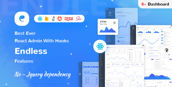 Endless - React Admin Template