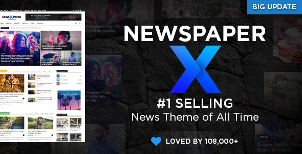 Тема WordPress Newspaper