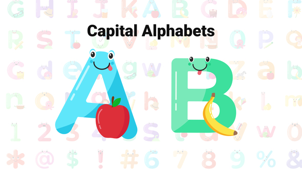 Cute Alphabets & Numbers