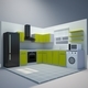 Low Poly Kitchen - 3DOcean Item for Sale