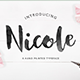 Nicole Script - GraphicRiver Item for Sale