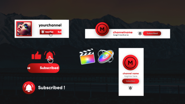Youtube Subscribe Elements alt