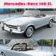 Mercedes-Benz 280 SL - 3DOcean Item for Sale