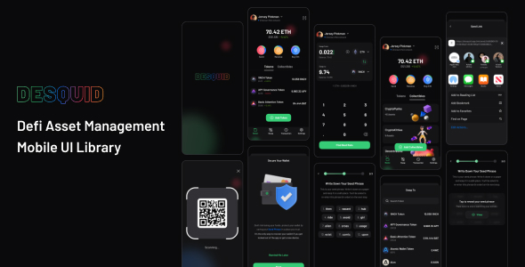 DeSquid Mobile Crypto Wallet