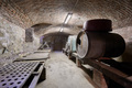 Old cellar with wooden barrels and brick ceiling - PhotoDune Item for Sale