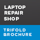 Laptop Repair Shop Trifold Brochure - GraphicRiver Item for Sale