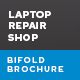 Laptop Repair Shop Bifold Brochure - GraphicRiver Item for Sale