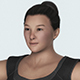 Japanese Fat Woman 3D Character - 3DOcean Item for Sale