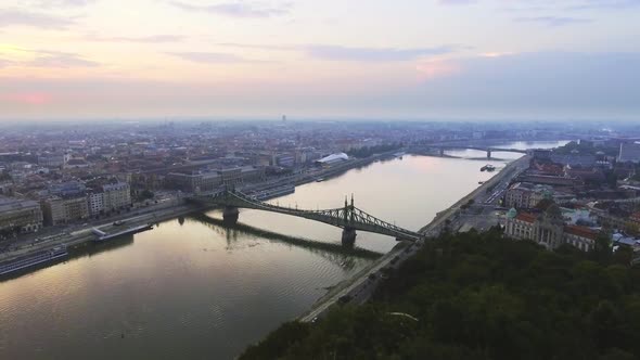 Aerial Footage Budapest, Hungary.