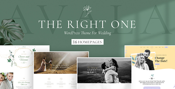 Avala - Wedding & Event Theme