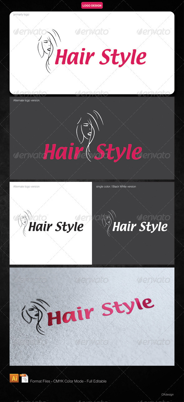 Hair Style Logo