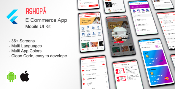 AShop E-Commerce UI KIT