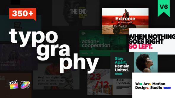 Essential Typography Library - Final Cut alt