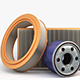 automotive filters - 3DOcean Item for Sale