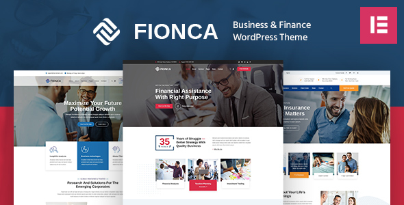 Fionca - Business & Finance WordPress Theme