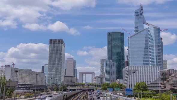 Modern Paris and the District of La Defense