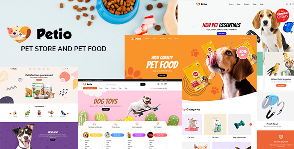 Petio â€“ Pet Store WooCommerce WordPress Theme