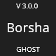 Borsha - Responsive Minimal Ghost Theme - ThemeForest Item for Sale