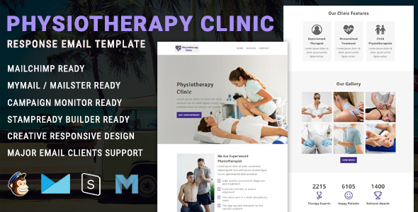 Physiotherapy - Responsive Email Newsletter Template
