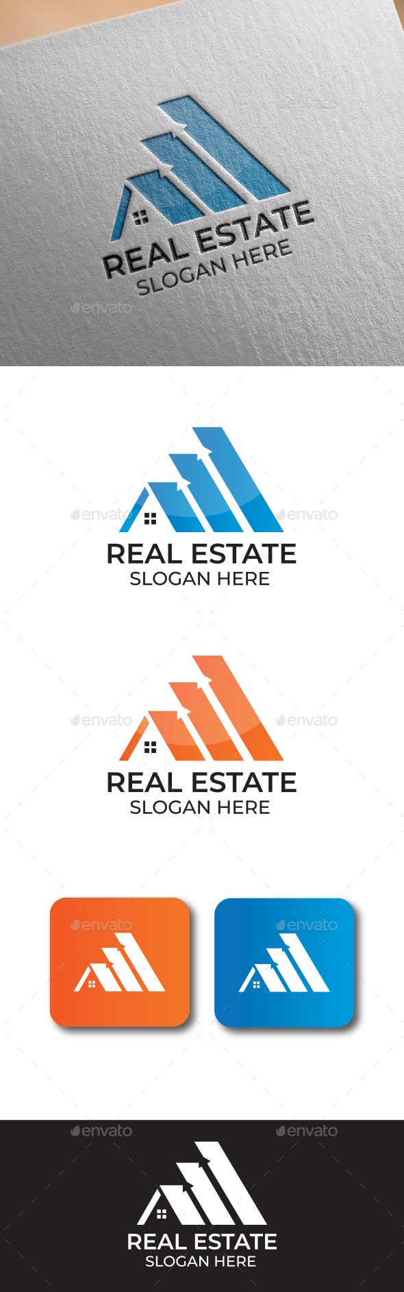Real estate investment logo