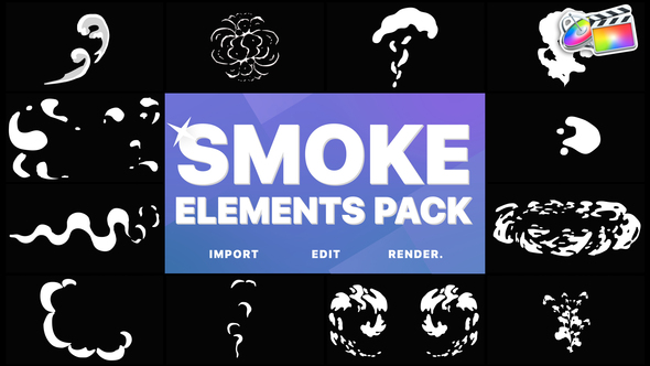 2D FX Smoke Elements | FCPX