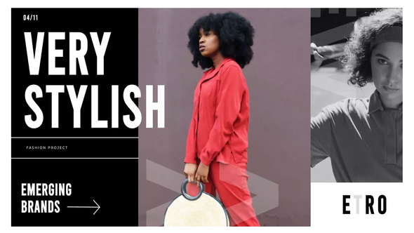 Fashion advertising promo alt