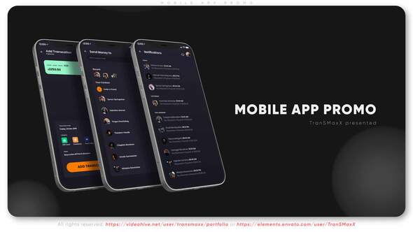 Mobile App Promo M1
