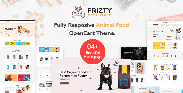 Frizty - Pet Food StoreTheme