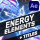 Electric Energy Elements | After Effects - VideoHive Item for Sale