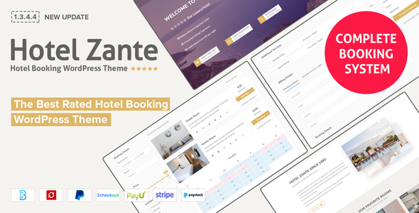 Тема WordPress Hotel Zante